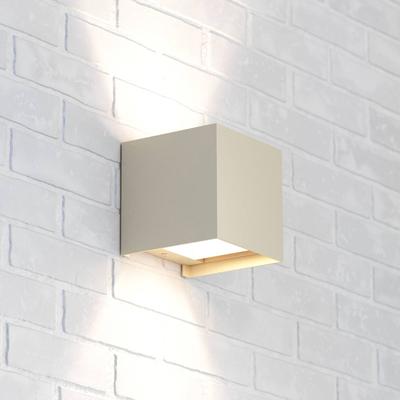 Wandlampe Zuza 2 MCJ, dimmbar, creme / amber, für Wohn- / Esszimmer, Aluminium, Modern, Wandleuchte, Wandlampe Innen Image