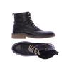 camel active Damen Stiefelette, Gr. 8, schwarz, Leder
