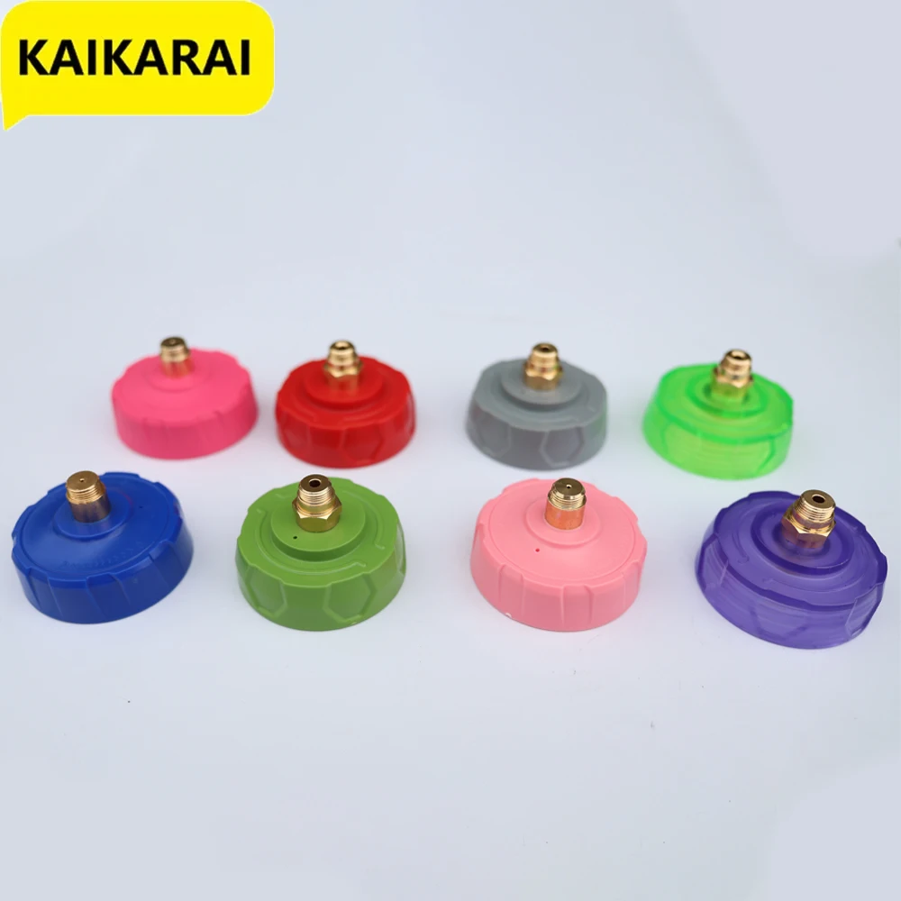 Hochdruckreiniger Spritzpistole Topf Deckel Ersatz Zubehör Outdoor Auto Waschen Wasser Pistole Schaum Topf Deckel Zubehör Stroh Image