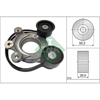 Schaeffler Ina Riemenspanner, Keilrippenriemen [Hersteller-Nr. 534082710] für Jaguar, Land Rover, Land Rover (chery) Image