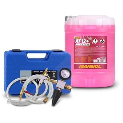 Enva Kühlsystem Prüfgerät inkl. Befüllsystem + 10 L Antifreeze AF12+ [Hersteller-Nr. 40792567] Image