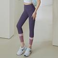 Per donna Pantaloni da yoga Leggings da yoga Vita Alta Yoga Allenamento in Palestra Pilates Collant Blu Reale Viola Spandex Gli sport Abbigliamento sportivo Elasticizzato Taglia piccola