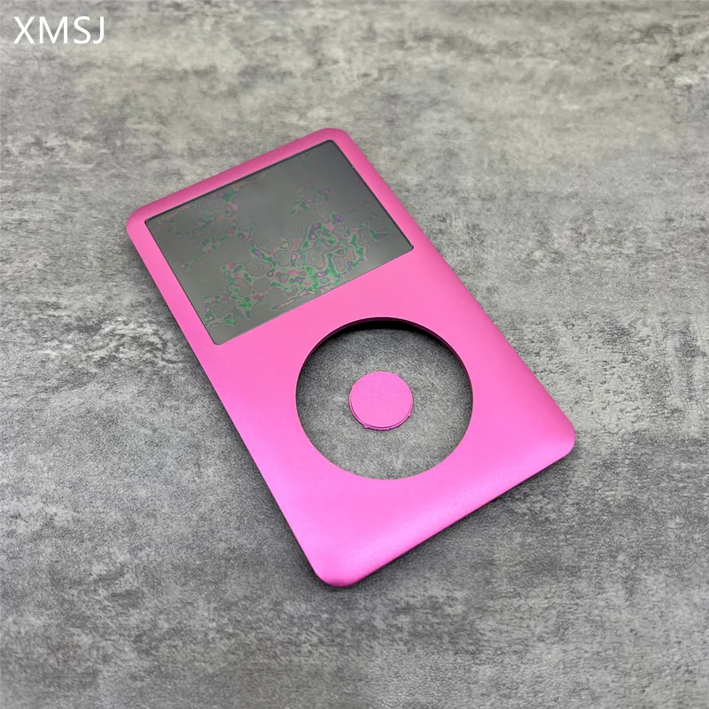 Rosa Frontblende-Gehäuseabdeckung und rosa Zentraltaste für iPod 6. 7. Classic 80 GB 120 GB 160 GB Image