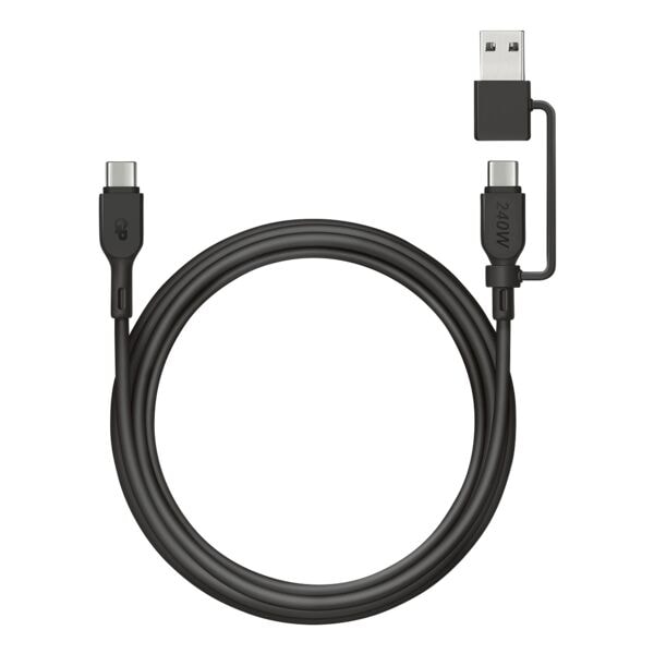 GP Batteries 2-in1-Adapter USB-C auf USB-A/C Image