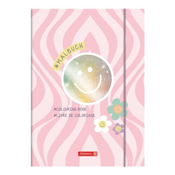 Brunnen Ausmalheft »Happy Hippie« A5 140 g/m² 64 Seiten Image