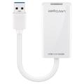 Goobay - Adattatore Ethernet usb-a,, per collegare un pc a una rete Ethernet (RJ45) tramite la