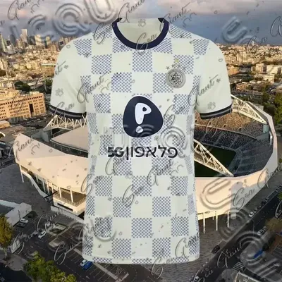 25-26 Tel Aviv Maccabi Home and Away Football Jerseys Fashion Quick Drying Casual Sports T-shirts