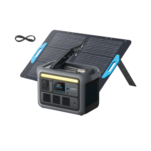 Anker SOLIX C800 Plus Solar Generator + 100W Solar Panel