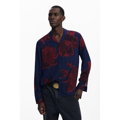 Dark floral shirt