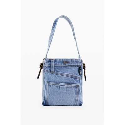 Medium denim tote bag