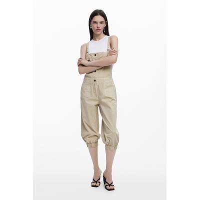 Detachable denim overalls