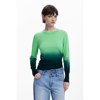 Gradient lightweight sweater