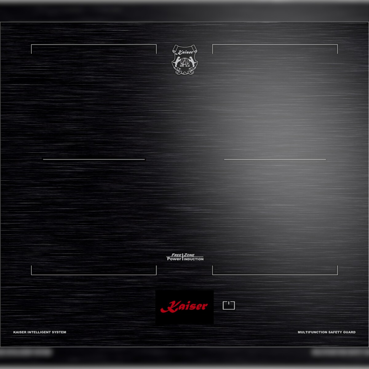 Kaiser KCT 6140 FI Induktionskochfeld 60 cm FREE ZONE mit 2 FLEX Induktions-Zonen TFT Display Image