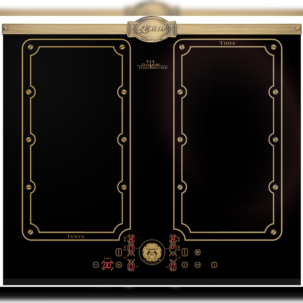 Kaiser KCT 6192 FI Em Induktionskochfeld 60 cm FREE ZONE mit 2 FLEX Induktions-Zonen Image