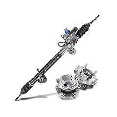 2009-2012 Infiniti FX35 Front Steering Rack and Wheel Hub Kit - Autopart Premium