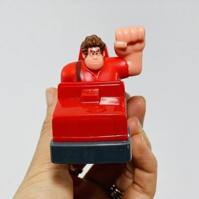 Disney Toys | Disney Mcdonald Wreck It Ralph Break Internet Figure Man Car Toy Vehicle Model | Color: Red | Size: Osbb