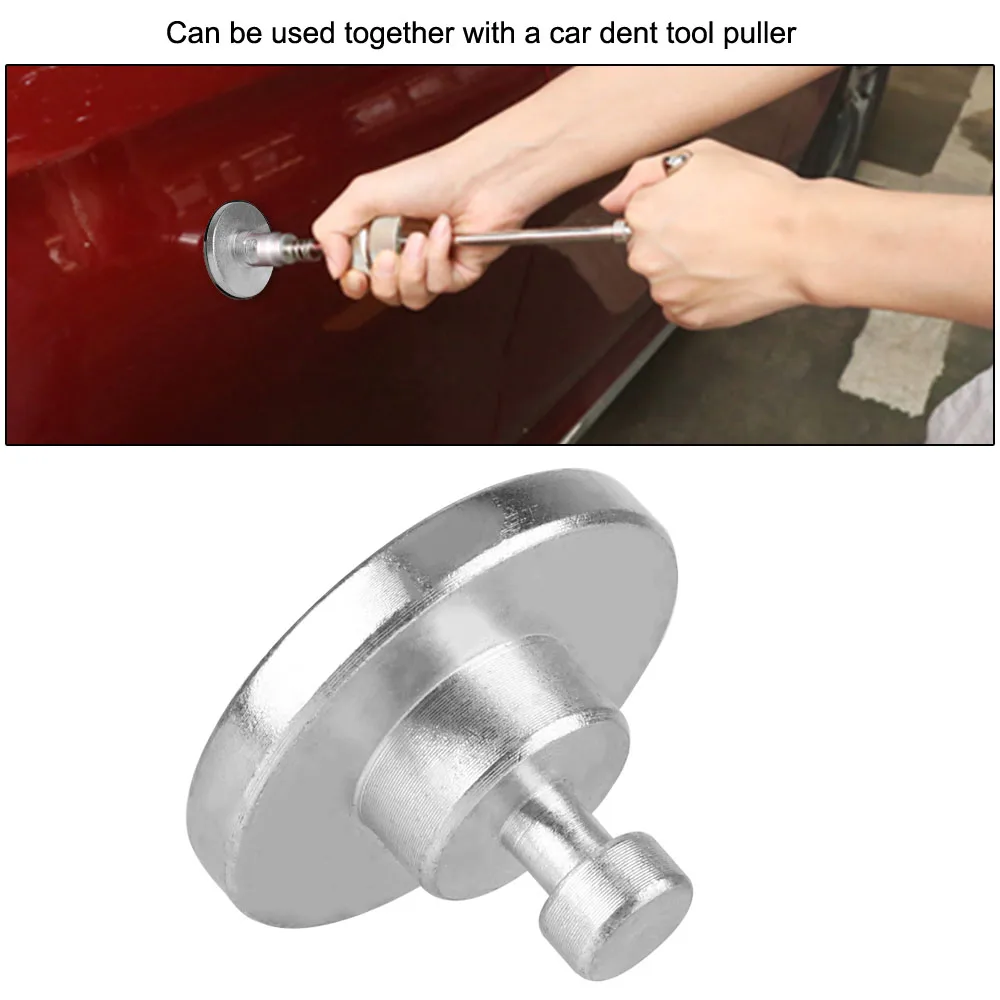 Universal Mit 3 Kalten kleber Kleber Puller Tablett 5 cm/7 cm Tablett Auto Körper deckt reparatur Paintless Dent reparatur Puller Saug Tabs Image