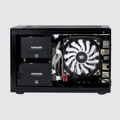 GEEEK A50S Verbesserte Drei-Slot-Version A4 Sfx Neues PC Mini Itx Transparentes Gehäuse Image