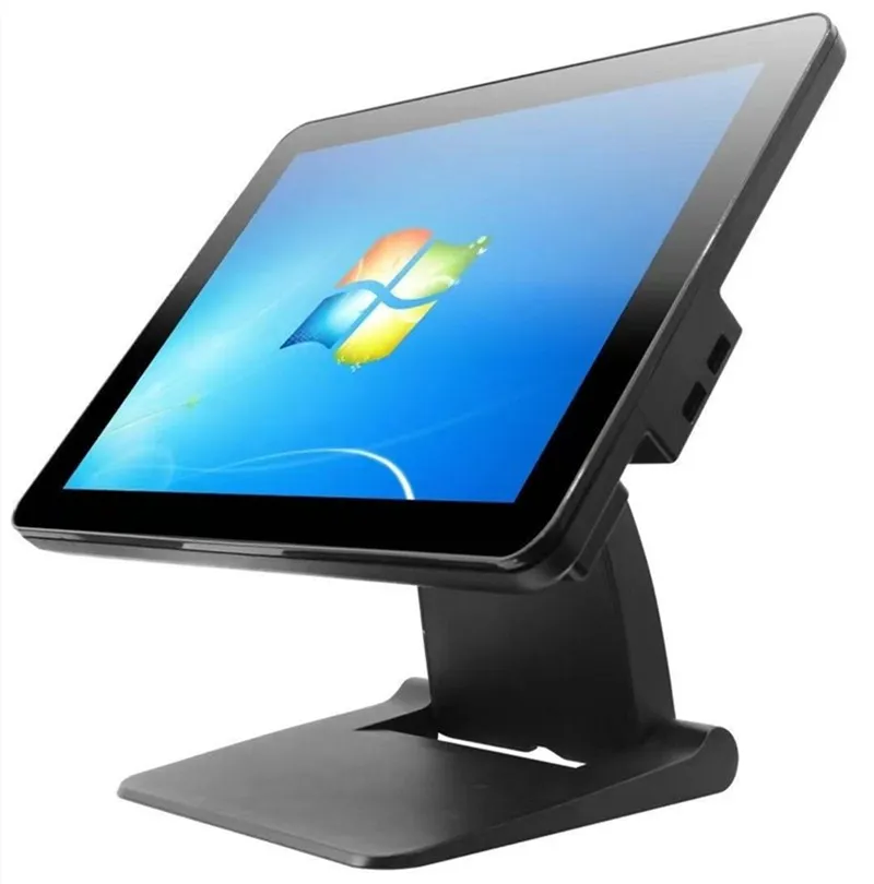 15,6-Zoll-Kassa Windows 10-System Unterstützt klappbare CPU i5 RAM 8 GB SSD 256 GB Computer-Desktop-Computer MINI-PC