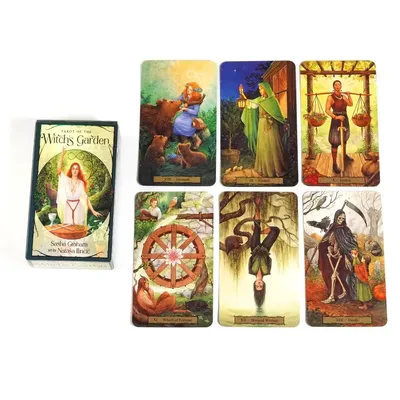 Beliebtes Tarotkarten-Deck, Orakelkarten, Wahrsagerei, Party, Tischplatte, Brettspiel, Hexengarten, Image