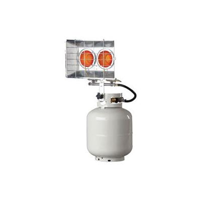 HeatStar Portable Propane Radiant Heaters, 20,000 Btu/h, 15 h (373-MH30T) Each