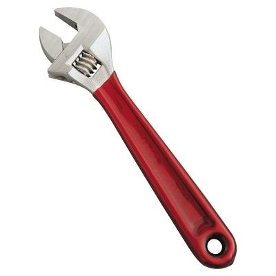 Stanley Bostitch Cushion Grip Adjustable Wrenches, 8 in Long, 1 1/8 in Opening, Chrome (577-708GB) Each Stanley Bostitch®