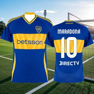 3D Printed Argentine Football Training Uniform Sports Shirt Fan Jersey Boca Juniors Adult