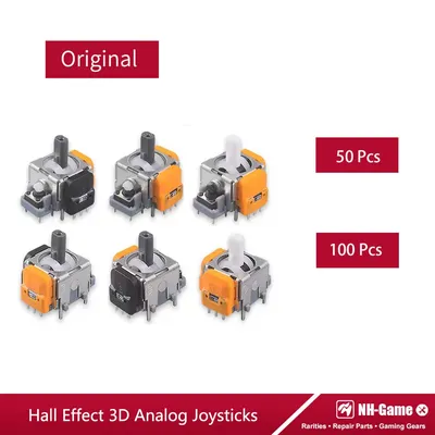 50/100pcs Enhanced Edition Hall Effect Joystick For PS5 Gamepad 3D Analog Stick Sensor Module For