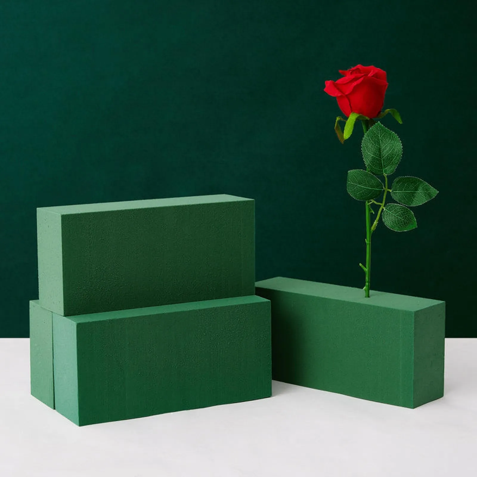 Flower Foam Green Square Foam For Flower Arrangements Foam Blocks DIY Flower Holder Wedding Crafts Flower Arrangement Foams Mud