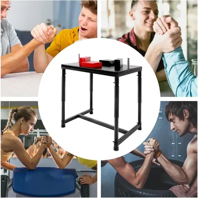Professional Arm Wrestling Table 2200LBS Standard Adjustable Design Standard Arm Wrestling Battle