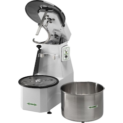 FimarSpiralmischer mit anhebbarem Kopf und abnehmbarer 42-Liter-Schüssel, Mischkapazität 38 kg, V.230/1, mod.38CNS/M Image