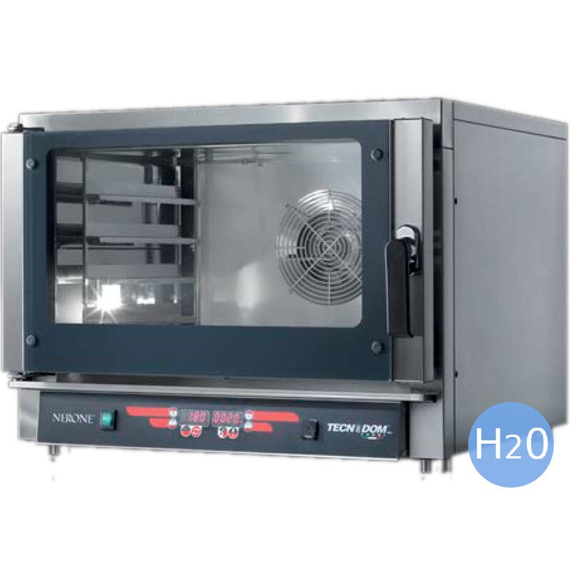 Umluftofen Tecnodom FEDL04NEMIDVH2O - 4 Pfannen GN1/1 oder 60x40 cm - Digital Image