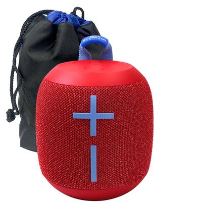 Ultimate Ears WONDERBOOM 2 Portable Bluetooth Speaker (Radical Red) + SC919 Soft Pouch Protector Bag