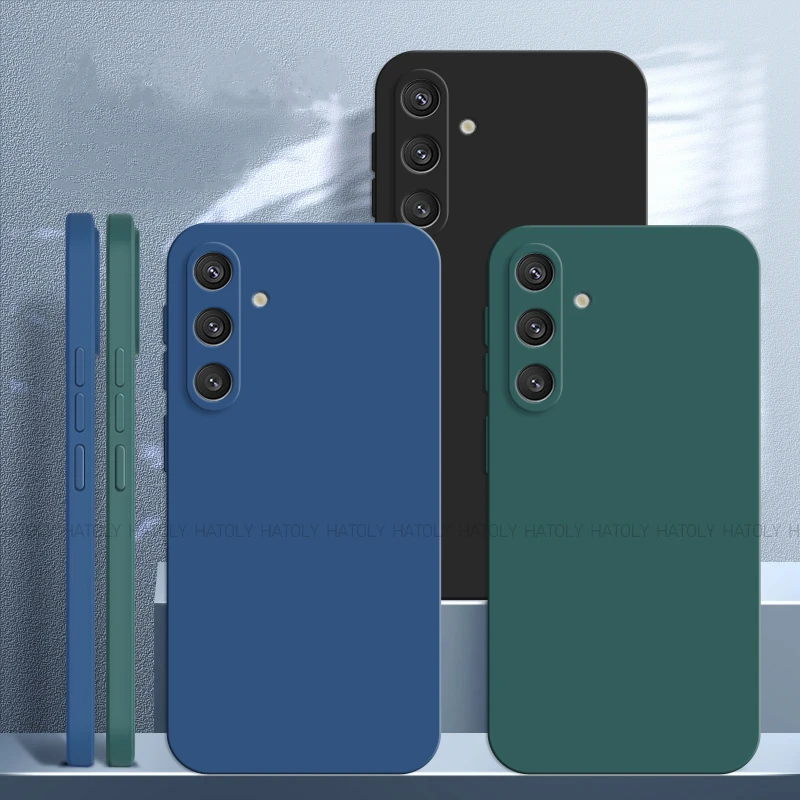 For Samsung Galaxy A26 Case Samsung Galaxy A06 A16 A26 A36 A56 5G Cover Shockproof TPU Liquid Silicone Phone Cover Galaxy A26