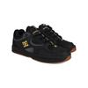 Skateschuh DC SHOES "Kalynx Zero", Gr. 6,5(38,5), gold (schwarz, gold), Obermaterial: Leder (Kuh) / Futter: Textil / Außensohle: Gummi, Schuhe