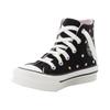 Sneaker CONVERSE "CHUCK TAYLOR ALL STAR EVA LIFT", Gr. 33, schwarz, vintage weiß, egret, Synthetik, Textil, sportlich, Schuhe