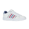 Sneaker K-SWISS "COURT TIEBREAK II", Gr. 41, weiß, infinity, weiß, Leder, sportlich, Schuhe