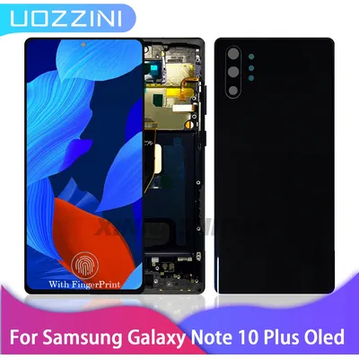 SUPER OLED Für Samsung Galaxy Note 10 plus N975F N976N Display Touchscreen Digitizer Ersatzteile Für note 10 plus