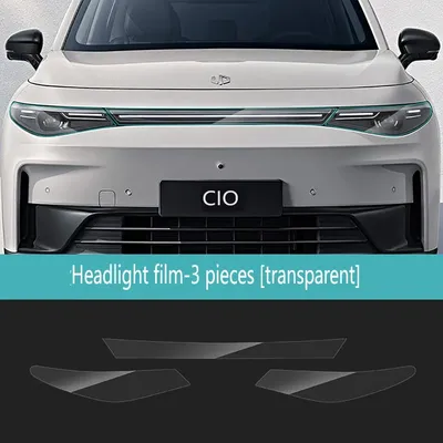 Car Front Headlamp for Leapmotor C10 TPU Transparent Protective Film Exterior Accessories Parts Lamp Strips Car Sticker