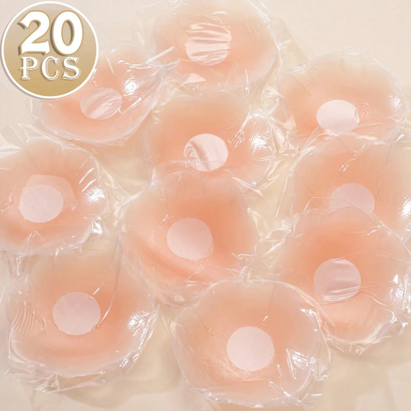 2/20 stücke Silikon Nippel Abdeckung Unsichtbare Selbst-klebe Brust Brust Aufkleber Wiederverwendbare Patch Bh Weibliche Lift Up Pads Großhandel Image