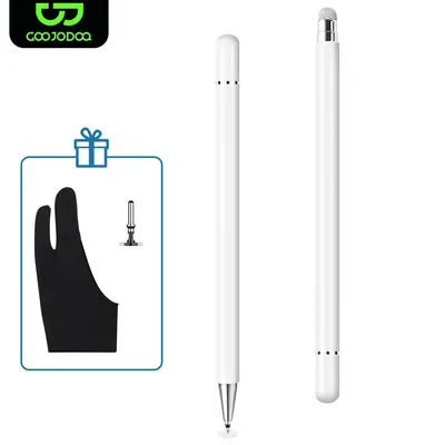 GOOJODOQ Universal Stylus Pen 2-In-1 Aluminum Automatically Absorb Pen For Tablet iPad Xiaomi Samsung Touch Pen Phone Stylus