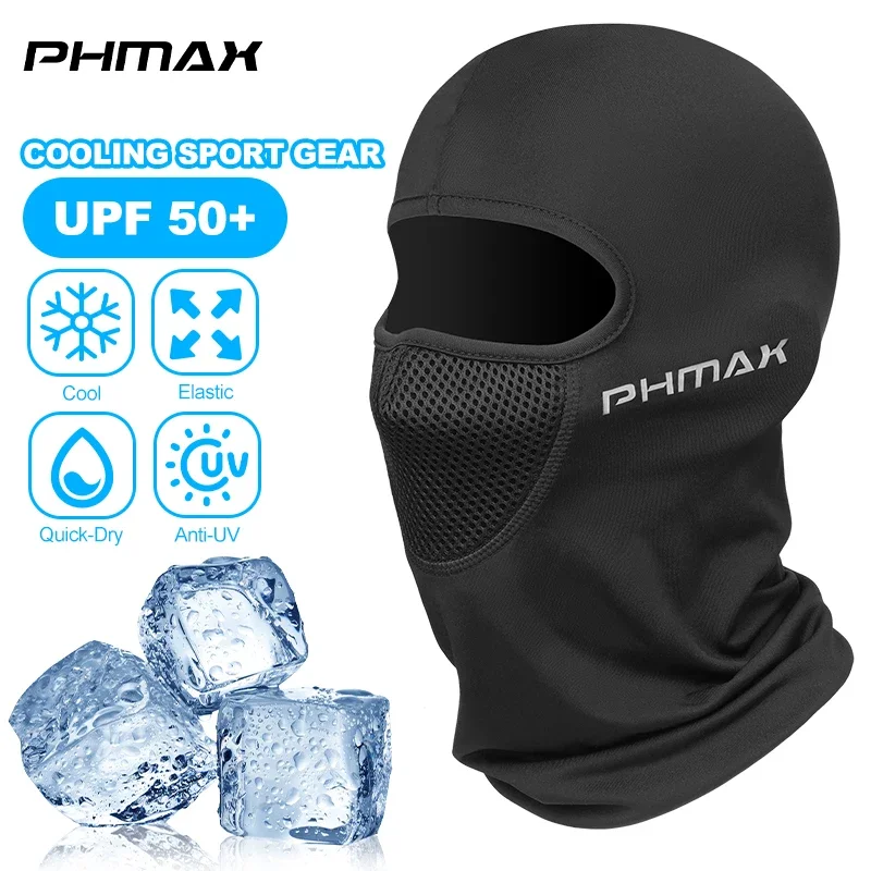 PHMAX Motorrad-Reitmaske, Windschutz, Wärme, atmungsaktiv, Vollgesichtsmaske, Sturmhaube, Hut, Schal, Kapuze, Moto, Biker, Windkappe, Herren Image