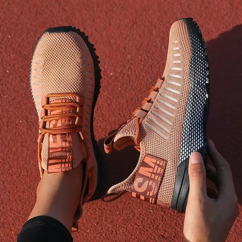 Modische Herrenschuhe, atmungsaktives Mesh, rutschfeste Gummisohle, langlebiges Obermaterial, Outdoor, lässig, modisch, Tennis-Jogging-Schuhe, Turnschuhe
