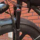 Bike Mudguard Front Rear Set Parts Equipment for Mountain Bike beach bikes Black/Orange