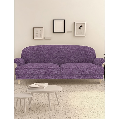Sofahusse Einfarbig Gesteppt Polyester Überzüge Image