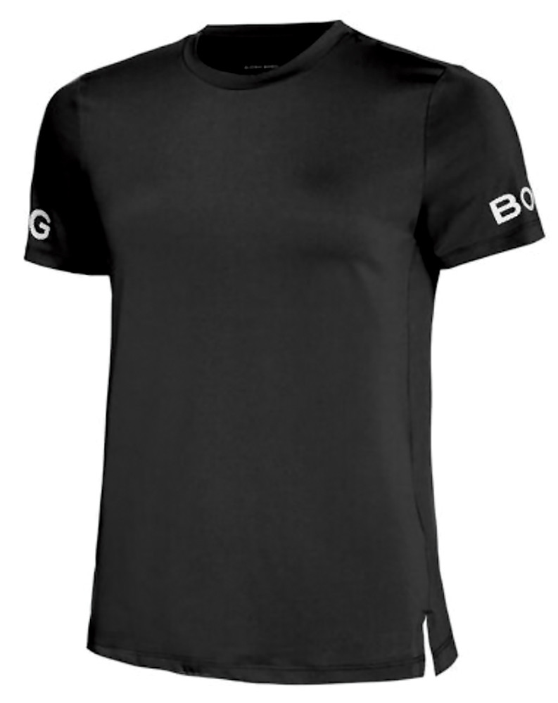 Björn Borg - Ladies Classic Training Short Sleeve T-Shirt - Schwarz Image