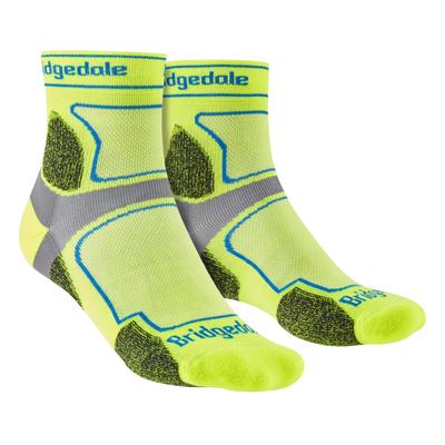 Bridgedale - Herren Trail Running Ultraleicht T2 Coolmax Sport 3/4 Crew Socken - gelb Image