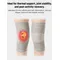 Bamboo charcoal knee pads Breathable knee pads Two-side elastic breathable warmth cold health care