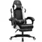Sedia da gioco GTPLAYER sedia da gioco sedia da ufficio ergonomica poggiapiedi regolabile lombo e
