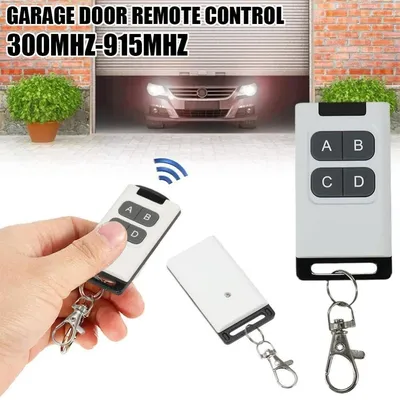 300-915MHZ Remote Control Portable Wireless 4CH Copy Duplicator Remote Control Switch Multi